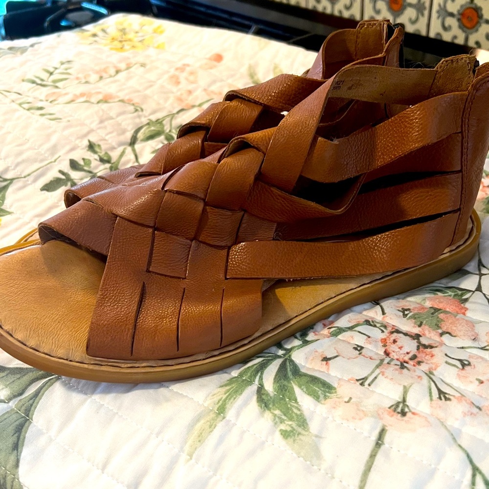 Børn Iwa Sandals 10 M, Cuoio Brown